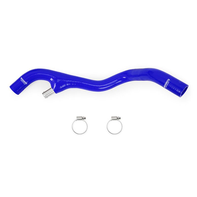 Mishimoto 03-04 Ford F-250/F-350 6.0L Powerstroke Lower Overflow Blue Silicone Hose Kit-Hoses-Mishimoto-MISMMHOSE-F2D-03EBL-SMINKpower Performance Parts