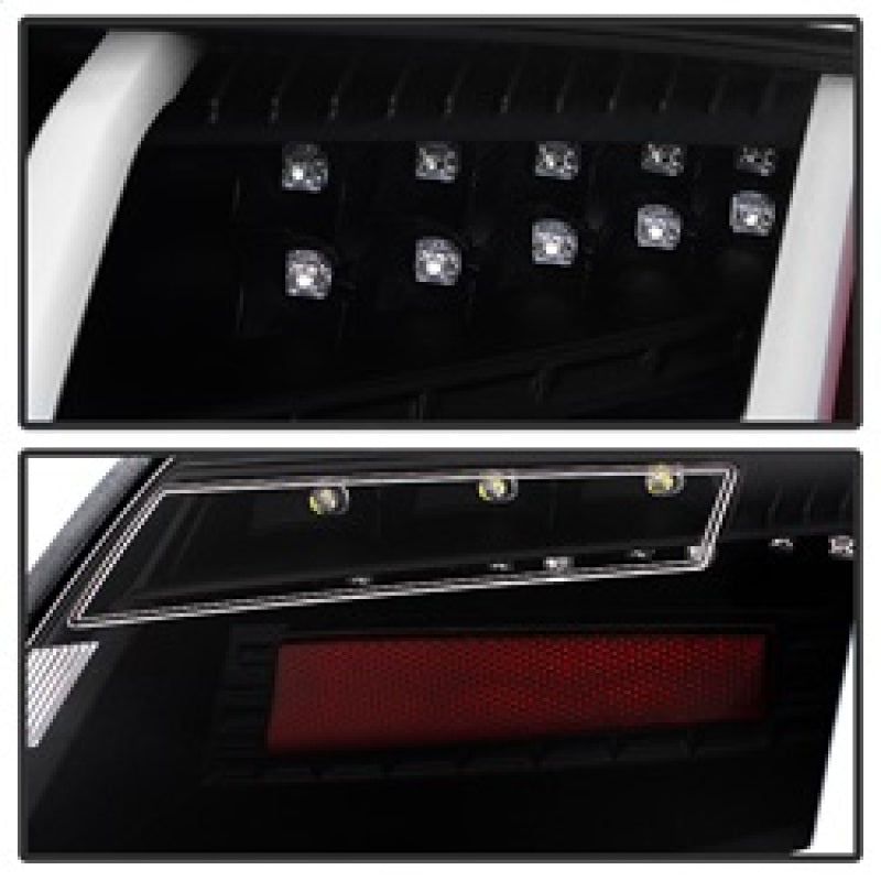 Spyder Audi TT 07-12 LED Tail Lights Black ALT-YD-ATT07-LED-BK-Tail Lights-SPYDER-SPY5081674-SMINKpower Performance Parts