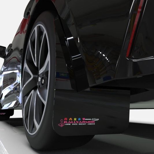 Rally Armor 12-19 Ford Focus ST & 2016-19 RS Black Mud Flap BCE Logo-Mud Flaps-Rally Armor-RALMF27-BCE22-BLK/PK-SMINKpower Performance Parts