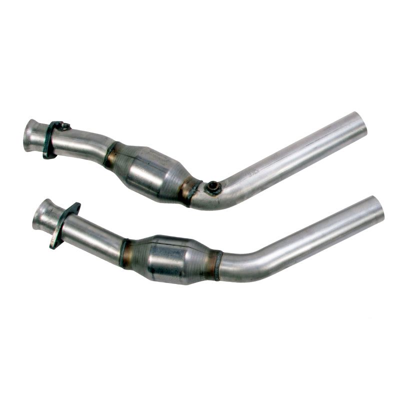 BBK 11-14 Mustang 3.7 V6 High Flow X Pipe With Catalytic Converters - 2-1/2-Catback-BBK-BBK1814-SMINKpower Performance Parts