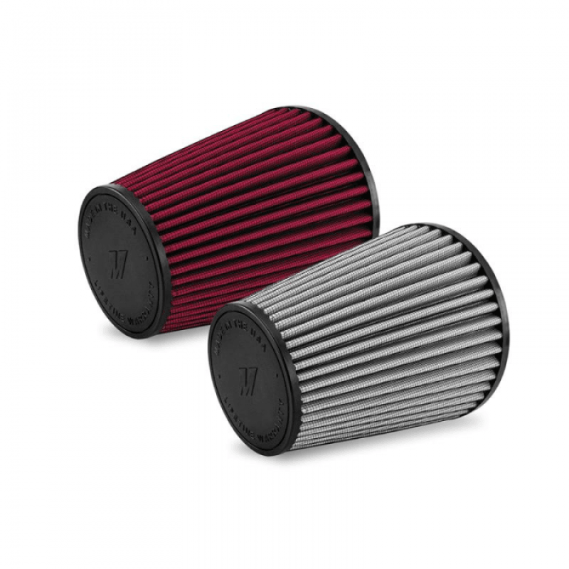 Mishimoto Air Filter 4.5in Inlet 7.8in Filter Length Dry Washable - SMINKpower Performance Parts MISMMAF-4578DW Mishimoto