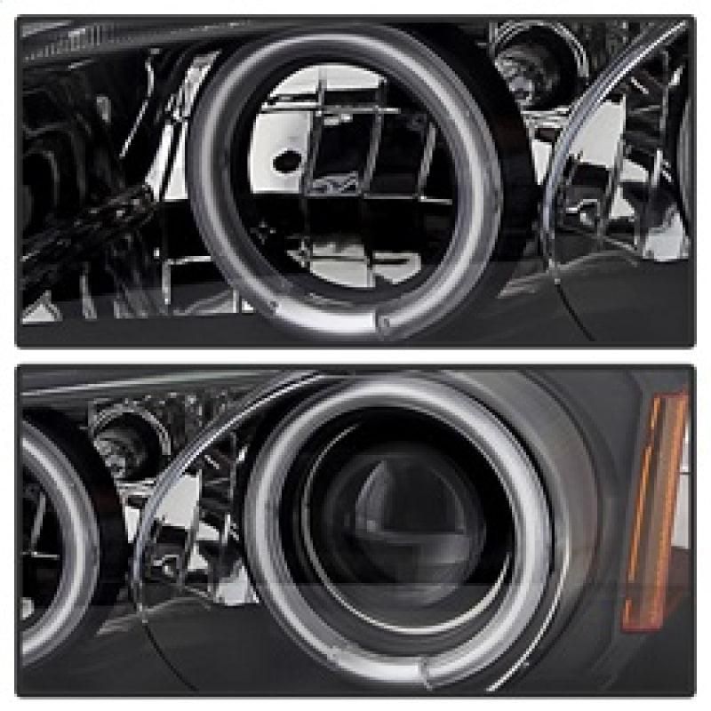 Spyder Pontiac Grand Prix 97-03 Projector Headlights CCFL Halo Blk Low H1 PRO-YD-PGP97-1PC-CCFL-BK - SMINKpower Performance Parts SPY5011695 SPYDER