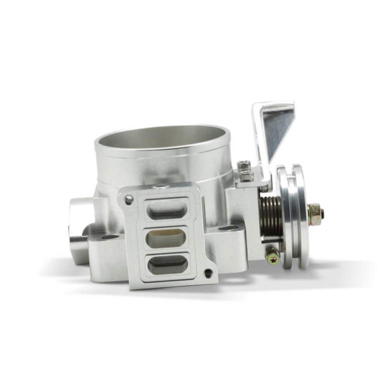 BLOX Racing 72mm Billet Throttle Body - Anodized Silver-Throttle Bodies-BLOX Racing-BLOBXIM-00218-SI-SMINKpower Performance Parts