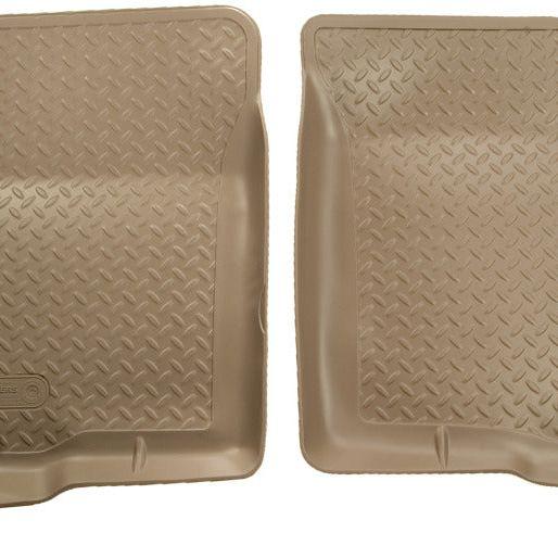 Husky Liners 95 1/2-04 Toyota Tacoma Classic Style Tan Floor Liners-Floor Mats - Rubber-Husky Liners-HSL35113-SMINKpower Performance Parts