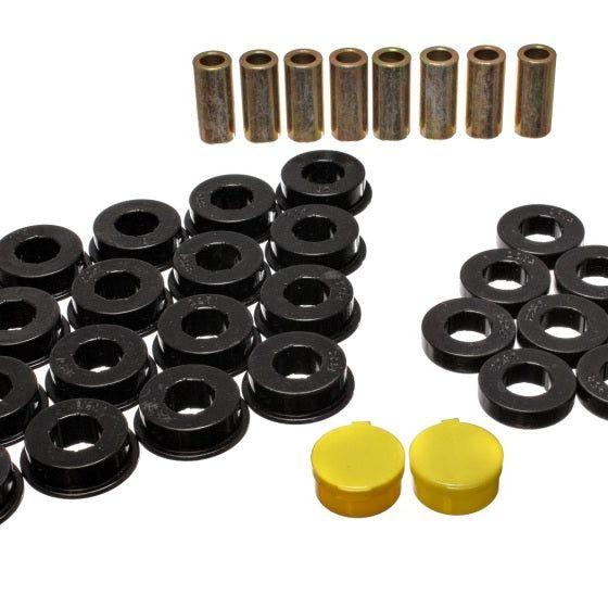 Energy Suspension 79-85 Mazda RX7 Black Rear Control Arm Bushing Set-Bushing Kits-Energy Suspension-ENG11.3104G-SMINKpower Performance Parts