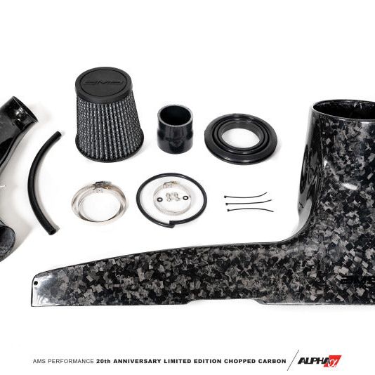 AMS Performance 2015+ VW Golf R MK7 Chopped Carbon Fiber Intake - SMINKpower Performance Parts AMSAMS.21.08.0001-2 AMS