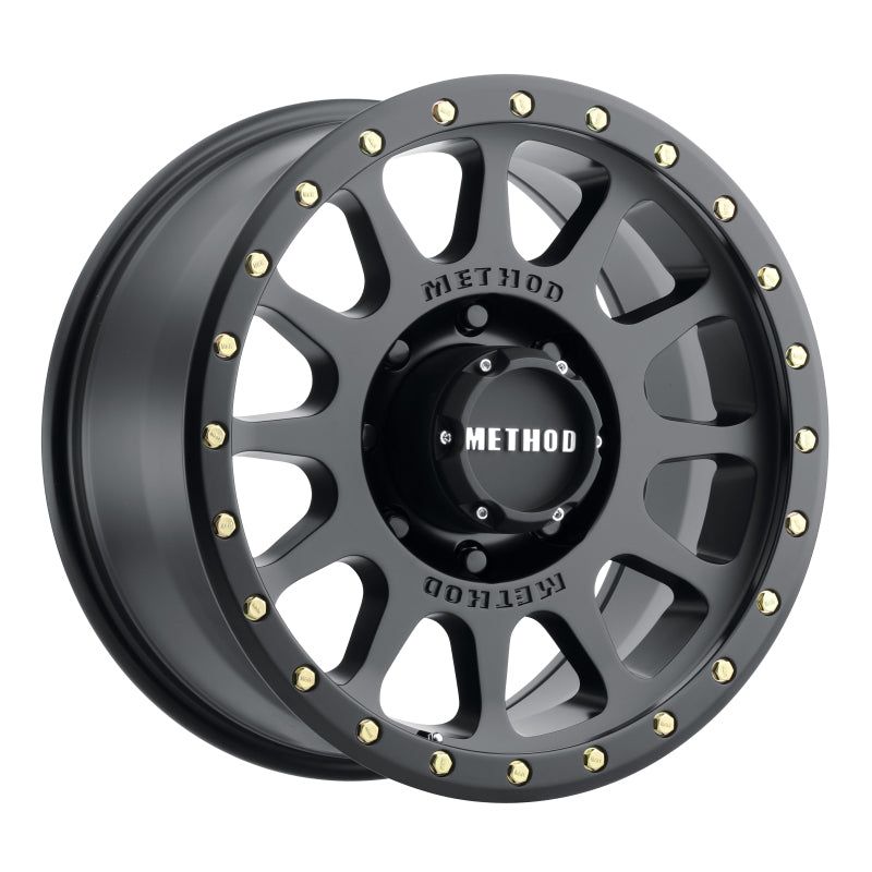 Method MR305 NV 17x8.5 0mm Offset 8x6.5 130.81mm CB Matte Black Wheel-Wheels - Cast-Method Wheels-MRWMR30578580500-SMINKpower Performance Parts