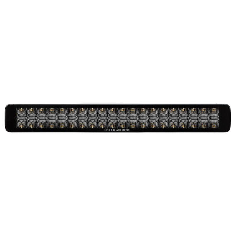 Hella Universal Black Magic 21in Double Light Bar - Driving Beam - SMINKpower Performance Parts HELLA358176401 Hella