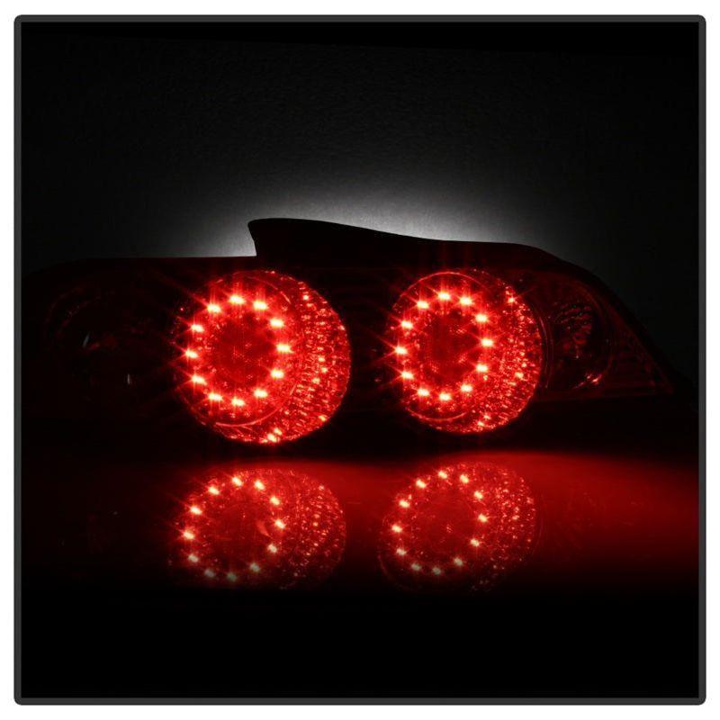 Spyder Acura RSX 02-04 LED Tail Lights Red Clear ALT-YD-ARSX02-LED-RC - SMINKpower Performance Parts SPY5000385 SPYDER