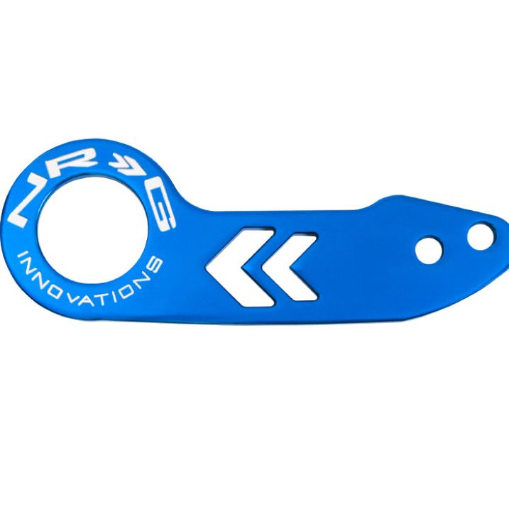 NRG Universal Rear Tow Hook - Anodized Blue