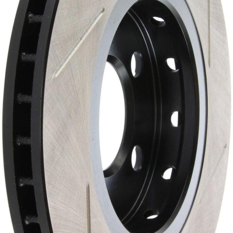 StopTech Power Slot 04-06 Audi TT Quattro / 04 VW Golf R32 Right Rear Slotted Rotor-Brake Rotors - Slotted-Stoptech-STO126.33069SR-SMINKpower Performance Parts