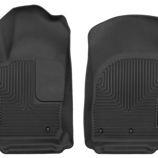 Husky Liners 11-22 Dodge Durango / 11-14 Jeep Grand Cherokee X-Act Contour Black Front Floor Liners-Floor Mats - Rubber-Husky Liners-HSL53561-SMINKpower Performance Parts