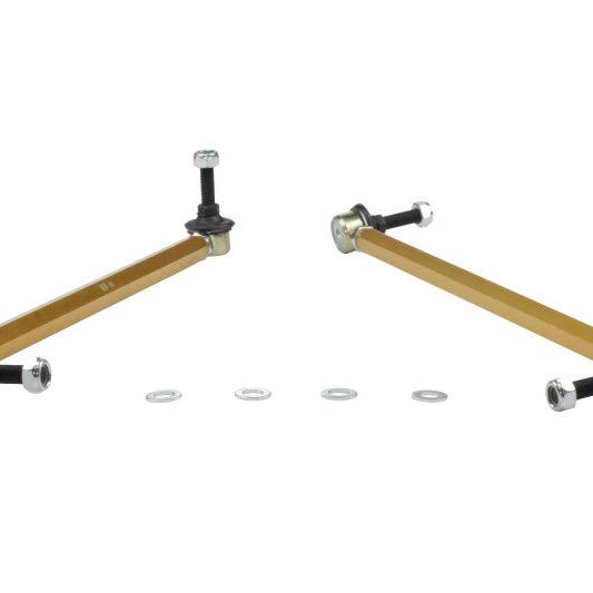 Whiteline 10+ Chevy Camaro FR Coupe Front Sway Bar - Link Assy H/D Adj Steel Ball (380mm C to C) - SMINKpower Performance Parts WHLKLC177 Whiteline