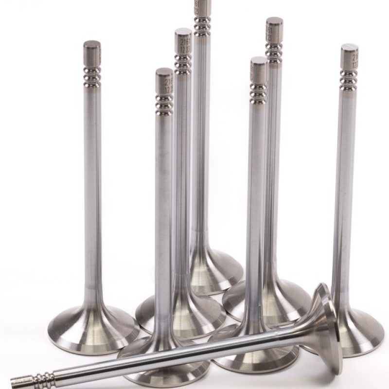 GSC P-D Ford Mustang 5.0L Coyote Gen 3 32mm Head (STD) Super Alloy Exhaust Valve - Set of 8 - SMINKpower Performance Parts GSC2165-8 GSC Power Division