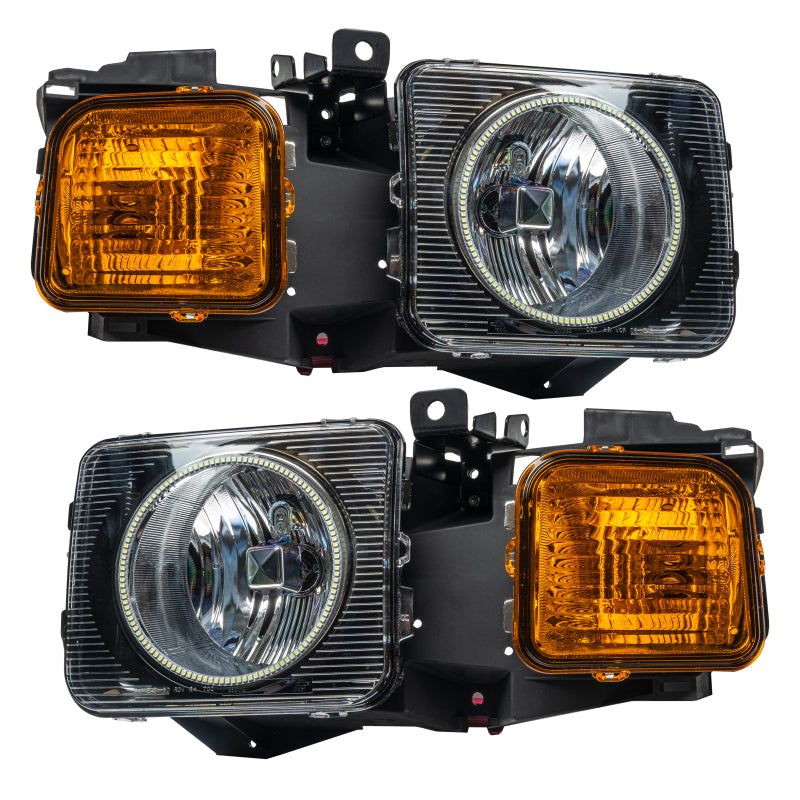 Oracle 06-10 Hummer H3 SMD HL (Combo) - White (Special Order / No Cancel)-Headlights-ORACLE Lighting-ORL7133-001-SMINKpower Performance Parts