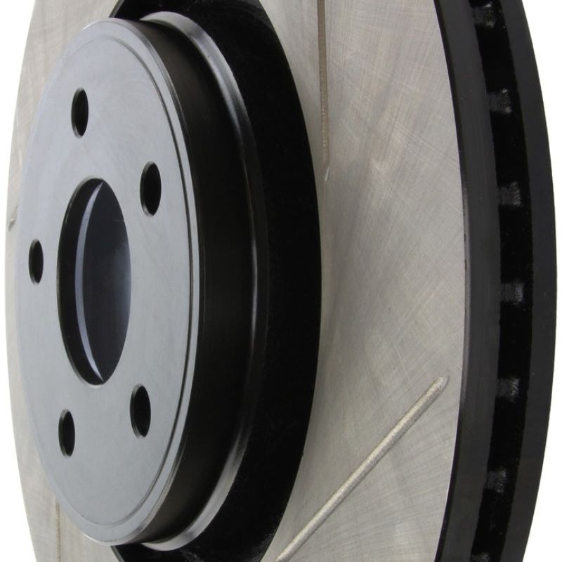 StopTech 14.5+ Ford Focus ST Front Left Slotted Performance Rotor-Brake Rotors - Slotted-Stoptech-STO126.65146SL-SMINKpower Performance Parts