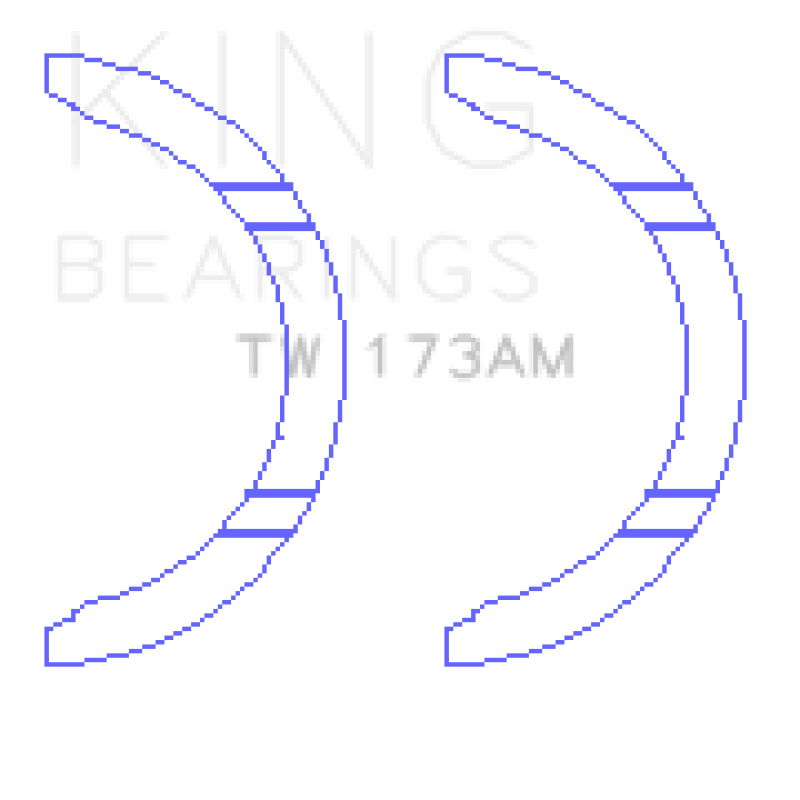 King 4G63/4G64 7 Bolt EVO V-IX Thrust Washer Set-Bearings-King Engine Bearings-KINGTW173AM-SMINKpower Performance Parts