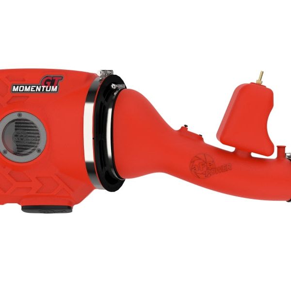 Momentum GT Red Edition Cold Air Intake System w/ Pro DRY S Filter Toyota FJ Cruiser 07-23 V6-4.0L - SMINKpower Performance Parts AFE50-70095DR aFe