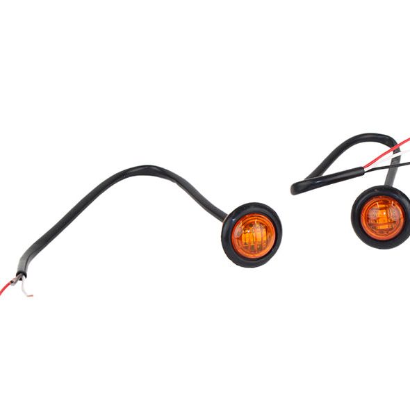 Fishbone Offroad Amber LEDs 3/4In Pair - SMINKpower Performance Parts FBOFB21041 Fishbone Offroad