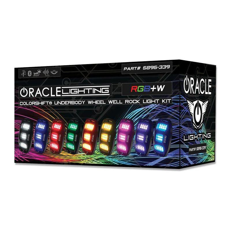 Oracle Underbody RGB+W Wheel Well Rock Light Kit - 4 PCS - ColorSHIFT - SMINKpower Performance Parts ORL5895-339 ORACLE Lighting