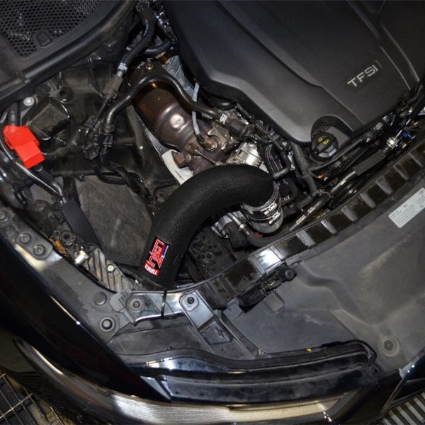 Injen 16-18 Audi A6 2.0L Turbo Wrinkle Black Cold Air Intake-Cold Air Intakes-Injen-INJSP3086WB-SMINKpower Performance Parts