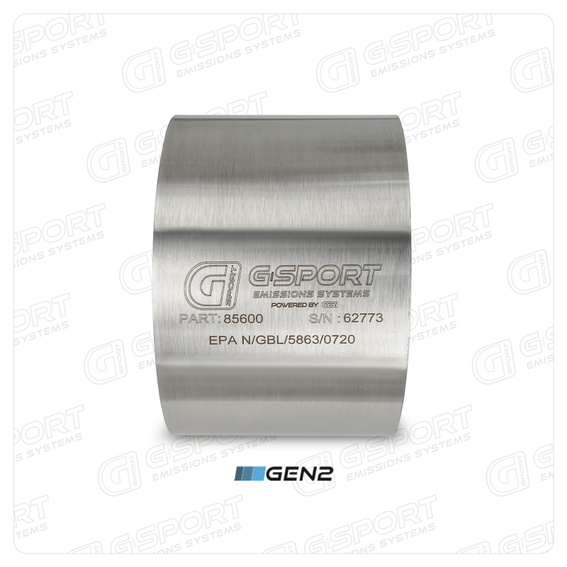 GESI G-Sport 400 CPSI GEN2 EPA Compliant 6in x 4in Substrate Only Up to 1,200HP-Catalytic Converter Universal-G-Sport-GSP85600-SMINKpower Performance Parts