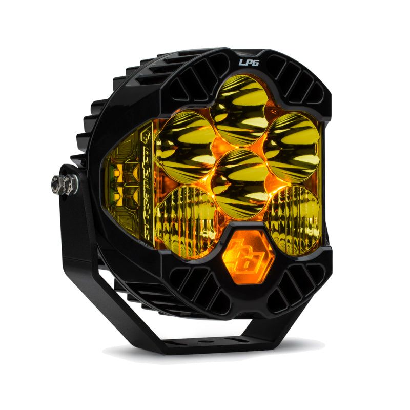 Baja Designs LP6 Pro Driving/Combo LED - Amber-Light Bars & Cubes-Baja Designs-BAJ270013-SMINKpower Performance Parts