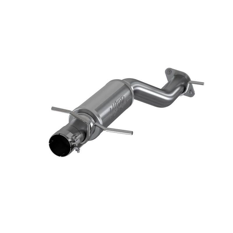 MBRP 3in Single in/out Muffler Replacement, 19-20 Ram 1500 5.7L, High Flow, T409 - SMINKpower Performance Parts MBRPS5143409 MBRP
