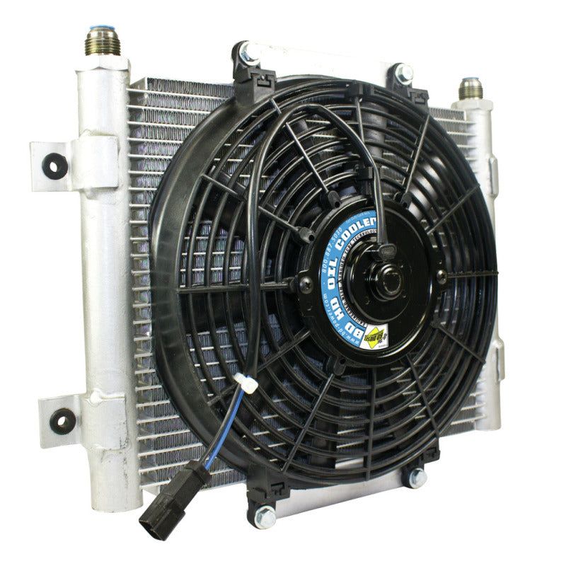 BD Diesel Xtrude Trans Cooler w/Fan 5.5in-Transmission Coolers-BD Diesel-BDD1300611-SMINKpower Performance Parts