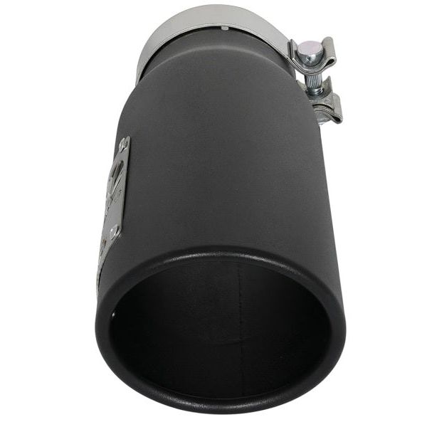 aFe MACH Force-Xp 409 Stainless Steel Exhaust Tip 3.5 In x 4.5in Out x 12in L Clamp-On - SMINKpower Performance Parts AFE49T35451-B12 aFe