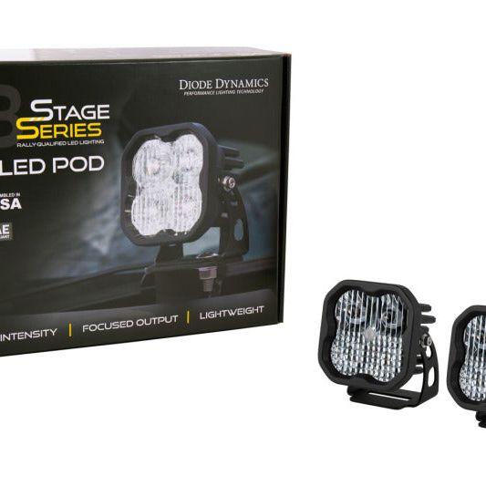 Diode Dynamics 2021 Ford Bronco Sport SS3 LED Ditch Light Kit - White Combo - SMINKpower Performance Parts DIODD7184 Diode Dynamics