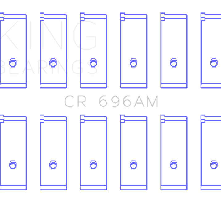 King Toyota 5ME/5MGE/7MGE/7MGTE (Size STD) Rod Bearing Set-Bearings-King Engine Bearings-KINGCR696AM-SMINKpower Performance Parts