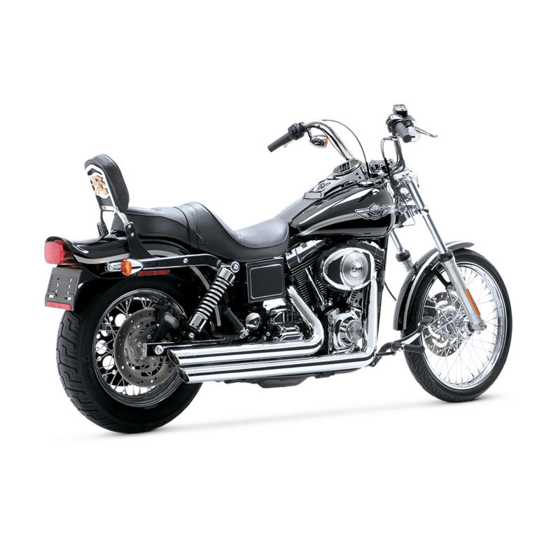 Vance & Hines 18-22 Harley Davidson Softail/ Bigshots Staggered PCX Full System Exhaust - Chrome - SMINKpower Performance Parts VAH17341 Vance and Hines