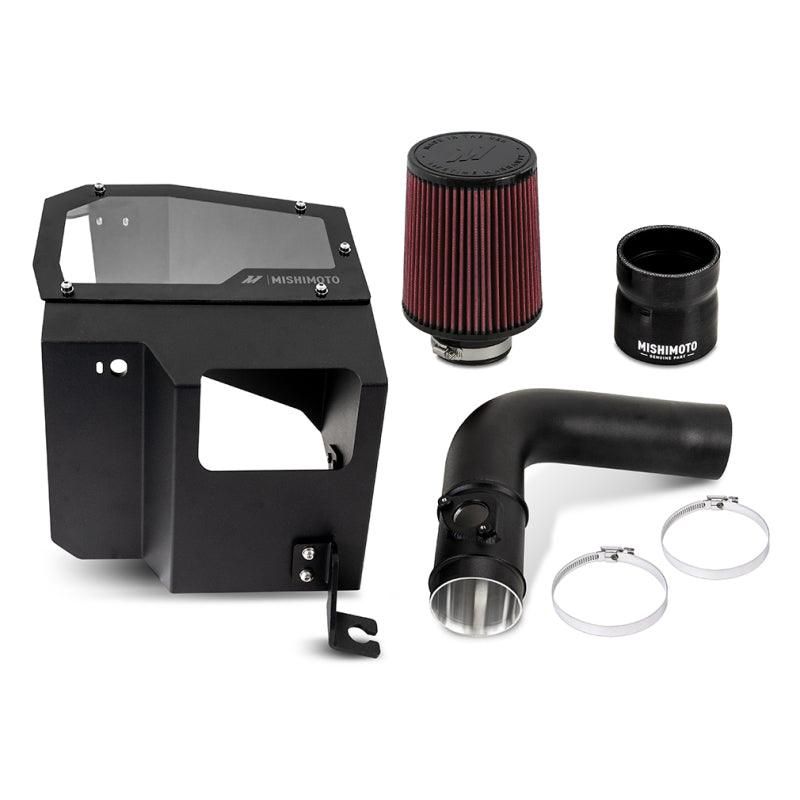 Mishimoto 2022+ Subaru WRX Performance Air Intake - Oiled Filter - Micro-Wrinkle Black - SMINKpower Performance Parts MISMMAI-WRX-22MWBK Mishimoto