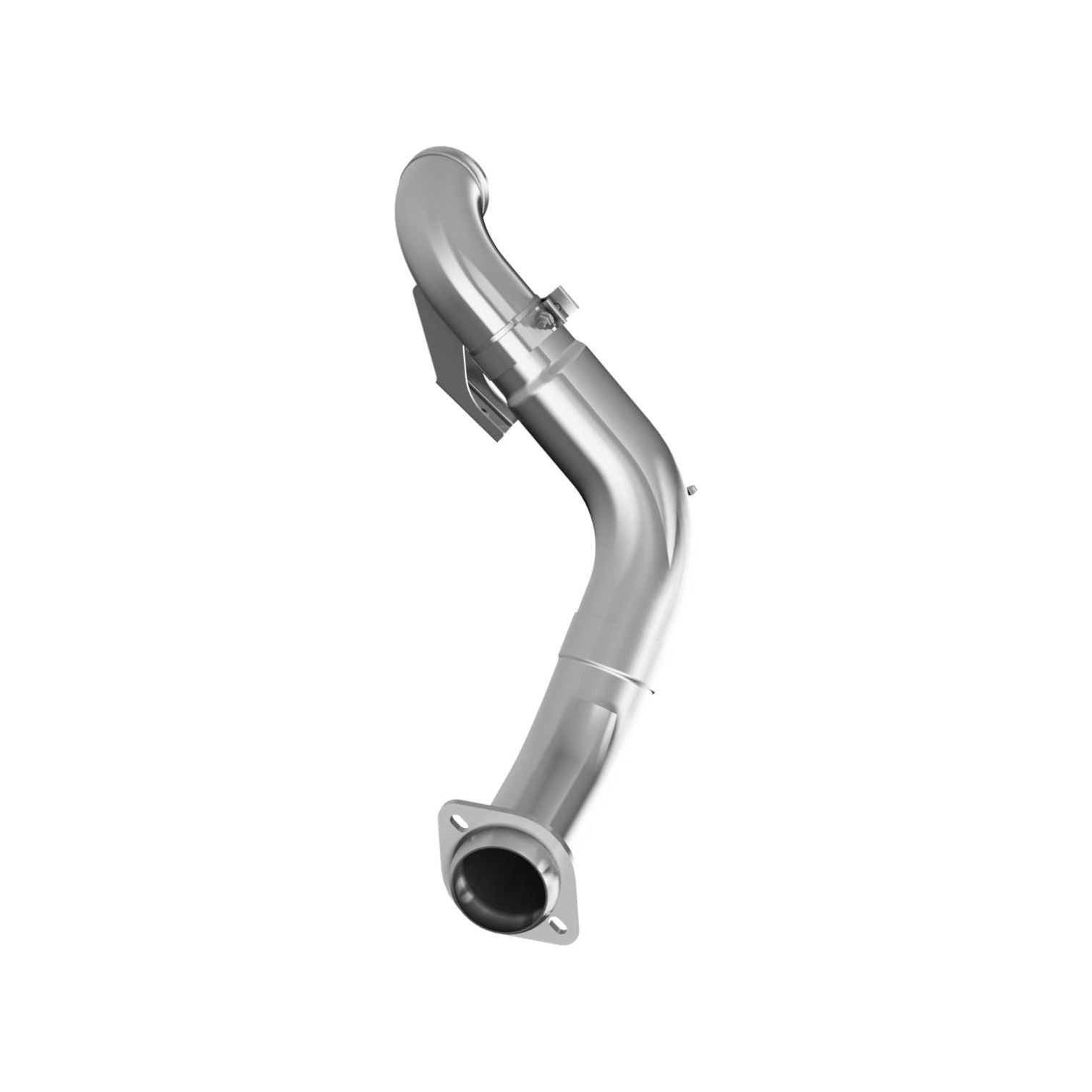 MBRP 2015 Ford F250/350/450 6.7L 4in Down Pipe Aluminized-Downpipes-MBRP-MBRPFAL460-SMINKpower Performance Parts