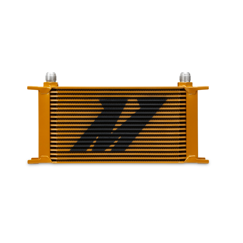 Mishimoto Universal 19 Row Oil Cooler - Gold-Oil Coolers-Mishimoto-MISMMOC-19G-SMINKpower Performance Parts