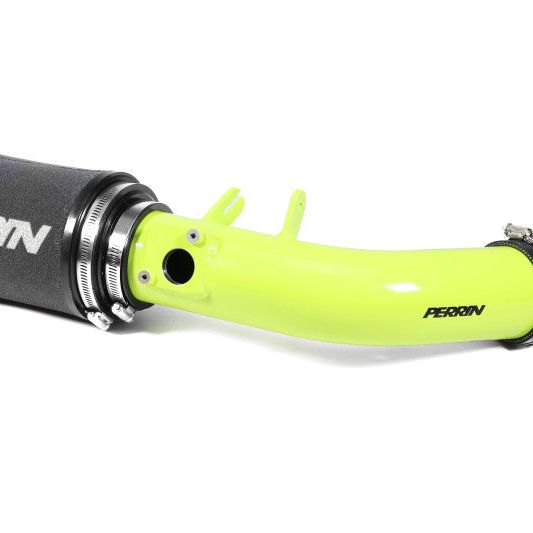 Perrin 08-14 Subaru WRX/STI / 08-15 STI Neon Yellow Cold Air Intake-Cold Air Intakes-Perrin Performance-PERPSP-INT-322NY-SMINKpower Performance Parts