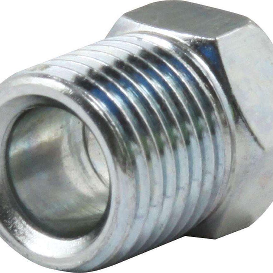 Inverted Flare Nuts 1/4in Zinc 10pk - SMINKpower Performance Parts ALL50116 ALLSTAR PERFORMANCE