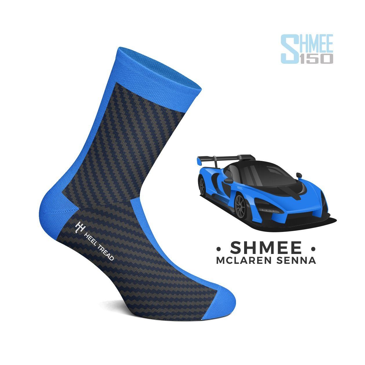 Shmee's Senna Socks - SMINKpower Performance Parts HT-Shmee-Senna-Socks-L Heel Tread