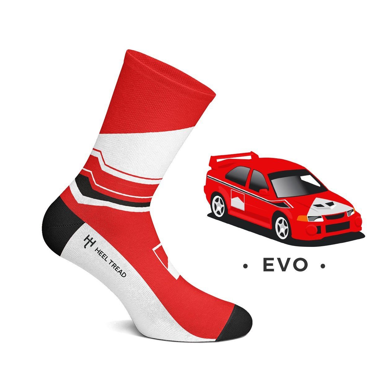 EVO Socks - SMINKpower Performance Parts HT-EVO-Socks-L Heel Tread