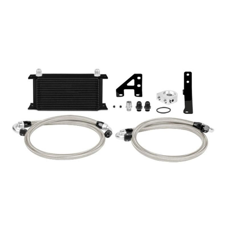 Mishimoto 15 Subaru STI Oil Cooler Kit - Black - SMINKpower Performance Parts MISMMOC-STI-15BK Mishimoto