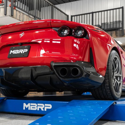 MBRP 12-21 Ferrari 812SF/812GTS/F12 6.3L/ 6.5L 3in Resonator Delete X-Pipe - T304 - SMINKpower Performance Parts MBRPS3900304 MBRP