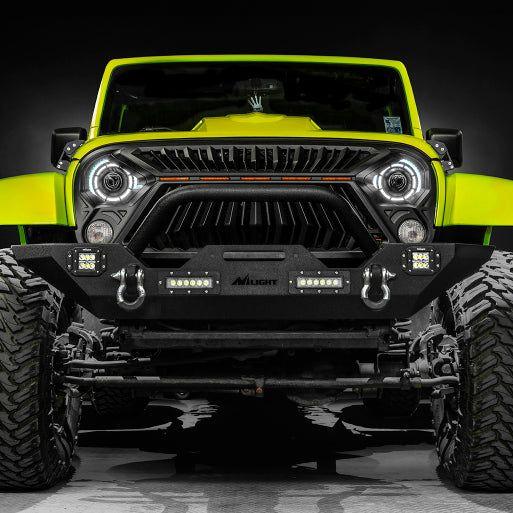 Oracle Oculus 7in ColorSHIFT Bi-LED Projector Headlights for Jeep Wrangler JK - SMINKpower Performance Parts ORL5876-335 ORACLE Lighting