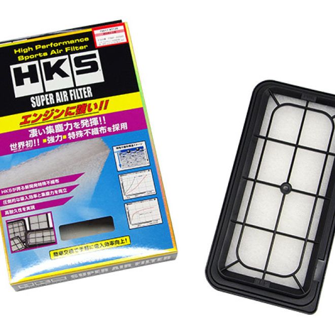 HKS Replacement Super Air Filter S Size - For 70017-AK101 - hks-replacement-super-air-filter-s-size-for-70017-ak101