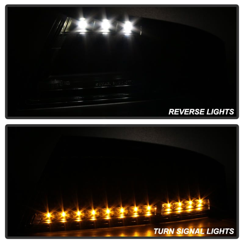 Spyder Audi TT 07-12 LED Tail Lights Black ALT-YD-ATT07-LED-BK-Tail Lights-SPYDER-SPY5081674-SMINKpower Performance Parts