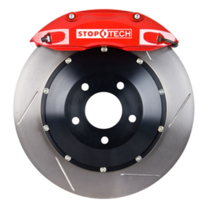 StopTech 91-05 Acura NSX Rear BBK w/Red ST-40/10 Calipers Slotted 328x28mm Rotors-Big Brake Kits-Stoptech-STO83.055.0043.71-SMINKpower Performance Parts