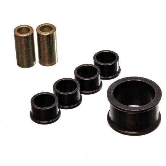 Energy Suspension 02-09 Nissan 350Z / 03-07 Infiniti G35 Coupe Black Rack and Pinion Bushing Set-Bushing Kits-Energy Suspension-ENG7.10105G-SMINKpower Performance Parts