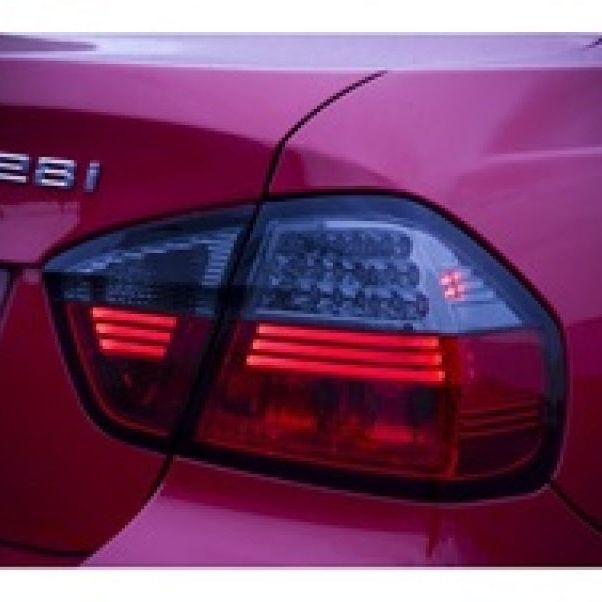 Spyder BMW E90 3-Series 06-08 4Dr LED Tail Lights Red Smoke ALT-YD-BE9006-LED-RS-Tail Lights-SPYDER-SPY5000910-SMINKpower Performance Parts