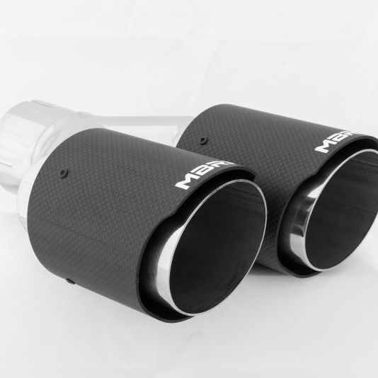 MBRP Universal Carbon Fiber Dual Tip 3.5in OD/2.5in Inlet-Tips-MBRP-MBRPT5171CF-SMINKpower Performance Parts