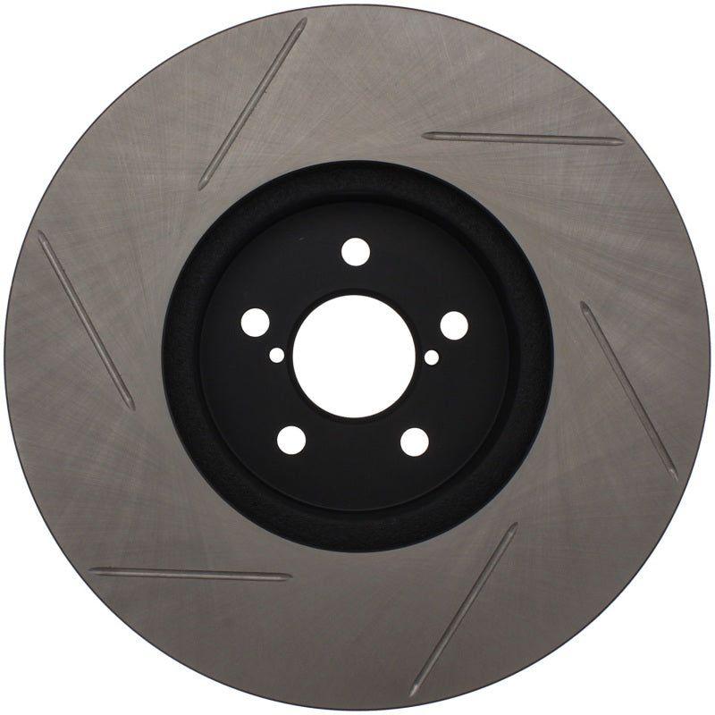 StopTech Power Slot 05-08 LGT Front Left Slotted Rotor-Brake Rotors - Slotted-Stoptech-STO126.47024SL-SMINKpower Performance Parts